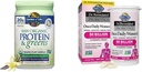 Garden of Life Raw Organic Protein & Greens Vanilla - Vegan Protein Powder for Women & Dr. Formulated Women's Probiotics Once Daily, 16 Strains, 50 Billion, 30 Count