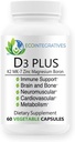 D3 Plus bor vitamin K2 magnesium sink støtter kardiovaskulære nerver muskler ben tenner immun helse vev reparasjon balanse hormoner metabolisme 60 vegan caps