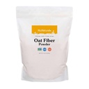 NuNaturals Oat Fiber Powder, All Natural Non-GMO, stöder Digestive Health, 5 lbs
