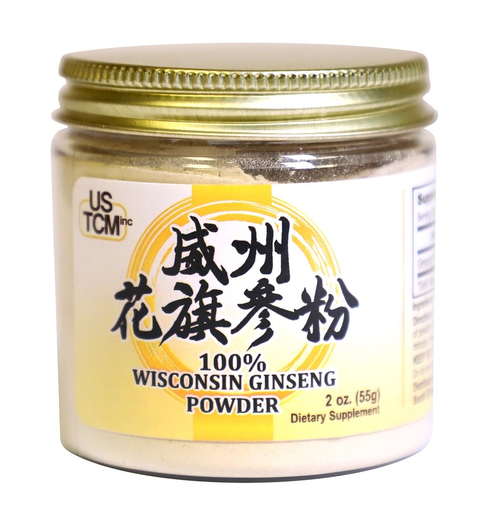 Wisconsin American Ginseng Powder 120 Mesh (2 oz)