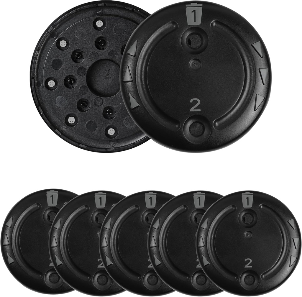 5 Iepakojumi (40 Pcs) Unitron Wax Guards Cerushield Disk v2.0 098-0445 par fonaka, Dzirdes līdzekļu piederumi Vaska filtri,Phonak Dzirdes līdzekļu filtri Wax Guard