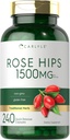 Carlyle Rose HIPS | 1500mg | 240 Quick Release Capsules | Non-GMO och Gluten Free Herbal Supplement