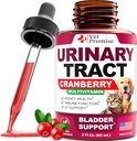 Cat i Dog UTI Tractament - Urinary Tract Infection Tractaments amb Cranberry - Dog i Cat UTI Medicine - Advanced Kidney i Bladder support Multivitamin - Renal Health suplementariments - Maal Viven a EUA