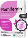 Remifemin Menopause Síntomas Socorro - Ingredientes clínicamente comprobados - Suplementos de menopausa - Cohosh negro - Estrogen-Free - Made in Alemaña - 120 tabletas