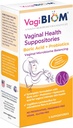 VagiBiom Борова киселина Супозитории с Lactobacillus: Microbiome Flora Balance; Balance and Nourishes Healthy Flora; Paraben-Free Reservative-Free (5 concount)