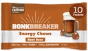 Bonk Breaker Energy Chews, Dairy-free, Gluteenittomat ainesosat tarjota nopeasti energiaa ja keskittyä, 1 laatikko 10 paketit, juuriolut