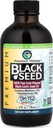 Verbazingwekkende kruiden Premium Black Seed Oil - Cold Pressed Nigella Sativa Aids in Digestive Health, Immune Support, Hersenfunctie, Gezamenlijke Mobiliteit, Glutenvrij, Niet GGO - 4 Fl Oz