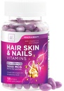 Hair Vitamins for Women for Hair Growth - Argan-Infused Supplement with Collagen, Biotin and Hyaluronic Acid - Supports Faster Hair Growth, Skin & Nails Beauty Vitamins, Bottled in USA - 120 Softgels