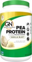 Augošs dabīgs Raw Pea Protein Powder, Vegan augu izcelsmes proteīns, BCAA, zema oglekļa satura, zems Cugars, Vanilla Blast, 2 mārciņa (1. iepakojuma)