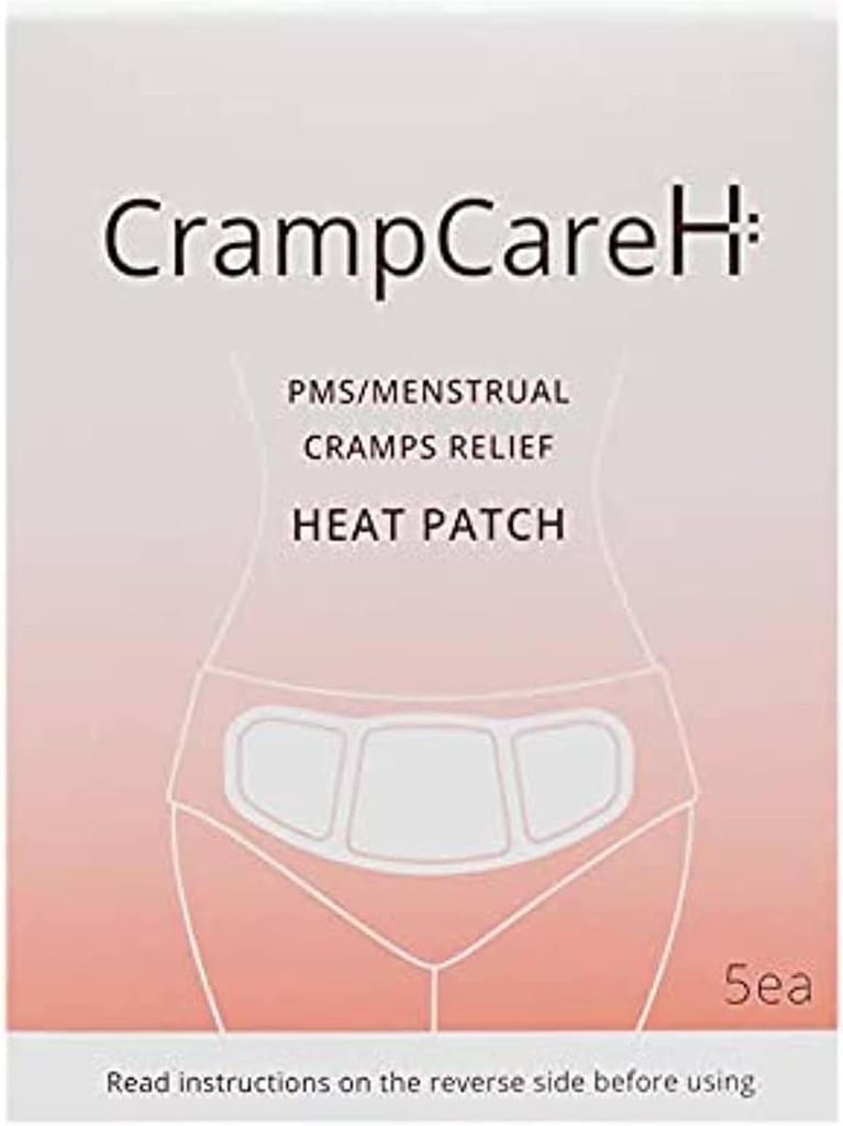 (5개의 헝겊 조각) CrampCareH PMS/Menstrual Cramps 안전은 넓은 날개, FDA를 가진 열 헝겊 조각을 등록했습니다