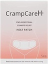 5 Patches) CrompCareH PMS/Menstrual Krampji Relief Heat Patch with Wide Wings, FDA Reģistrēts