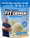 FITCRUNCH Tri- Mieszanka białka serwatki, Keto Friendly, Niskie kalorie, Wysokie białko, Gluten Free, Soy Free (18 Sług, Vanilla Milkshake)