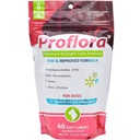 Proflora Probiotics for Dogs-Complete Gut Health & Immune Support. Easy to Use Digestive Multi-Strain Probiotics. Easier Diet Transitions, Healthier Skin & Coat & Helps Treat Diarrhea. 60 Soft Chews