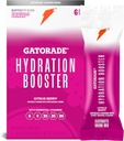 Gatorade hydrotion Booster Electrolyte Drink Packets, Citrus Berry, Advanced Electrolyte בלנדר, No added Colors, No artificial Sweeteners, Essentials A, C, B3, B5, B6, Makes 20 Fl Oz, (6 Pack)