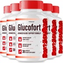 (5 Pack) Glucofort, Max Advanced Blood Support Formel Capsules