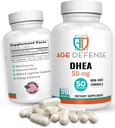 DHEA Capsules - DHEA Suplemen Energi Alami & Dukungan Imune - Dukungan Vitalitas, Skin Elasticity, & Overall Wellness - DHEA Supplemen Perempuan & Men (50 mg)