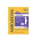Neosporin + Lidocaine First Aid Triple Antibiotic Ointment, Fast-Acting, Maximum Strength Topical Pain Relief, 24-Hour Infection Protection That Numbs Away The Pain for Minor Wound Care, 0.5 oz