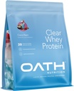 Oath Nutrition Clear Whey Isolate Protein Powder, Coco Razz, 20g Complete Protein per servering, Ingen tilsatt sukker, Grass-Fed, 18 serveringer