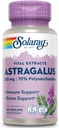 SOLARAY Astragalus Erroa Erauzi 200 mg | Funtzio moldakogeno eta osasungarria eta estresaren euskarria | Ez-GMO | 30 VegCaps