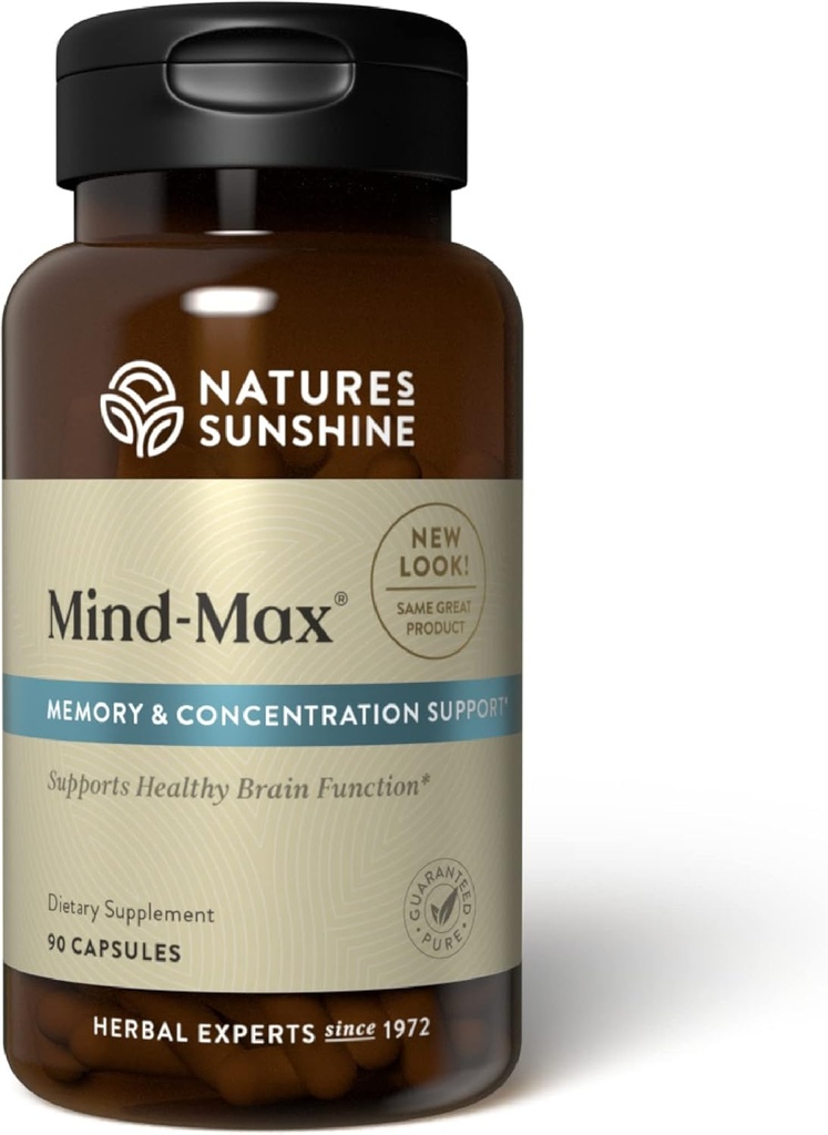 Nature's Sunshine Mind-Max 90 cápsulas