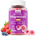Magnesium Gummies 400mg , 5-in-1 Magnesium Complex for Women " Men: Mag Glycinate, Citrate, Malate, Chloride ' Taurate , w/Ashwagandha, D3 " Zinc forسترخي, Mood, Energy , Sugar-Free, Vegan, 60Cts