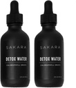 SAKARA Detox Water Drops, 60 Servings - Chlorophyll Liquid Drops, Chlorophyll Water for Lymphatic Drink, Body Detox Drink, Natural Energy Support, Liquid Chlorophyll Drops Supplement, Vitaminas