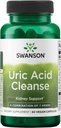 Swanson Uric Acid Cleanse - Supplemento naturale Promuovere il supporto del rene - Caratteristiche una potente combinazione di 7 erbe - (60 capsule vegetali)