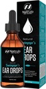 Ear Natural Drops for Swimmers Ear, Allergy Relief, Itching - Swimmers Ear Drops for Clogged Ears, Itchy Ears, Soothing Ear Pain, Earache