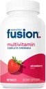 Bariatric Fusion Bariatric Multivitamine with Iron Complete Chewable Agregable 124; Strawberry Agregable 124; Post Bariatric Vitamin for Gastric Bypass and Sleeve Gastrectomia Agregable 124; One Month Supply