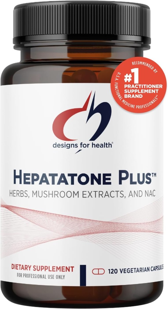 健康活体支持卡普苏莱斯的设计 - 配以牛奶硝酸(Hepatatone Plus), NAC, Schisandra - 蘑菇提取器 清洁+免疫支持 - 男方+女方的肝除毒补充剂(120卡普苏莱斯)
