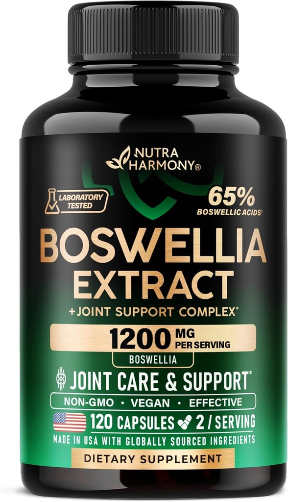 Boswellia 1200mg - Extrait de Boswellia Turmeric.