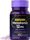 Carlyle Melatonin 12 mg hitro raztopi 180 tablet 