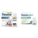 Florastor Probiotic Bundle for Digestion, Gut Health – 100 ct. Probiotic for Digestive & Immune Health + 30 ct. Gut Boost Daily Probiotic & Prebiotic - Boost Good Bacteria & Flush Out The Bad