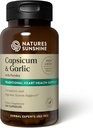 Naturens Sunshine Capsicum & Garlic w/Parsley, 100 Capsules | Hjälper Stöd Digestion, Immunity, Circulation och Glandular Health