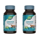 Nature's Way Cinnamon Premium Extract, Supports Carbohydrate Metabolism*, Non-GMO Project Verified, Standardized to 8% Flavonoids, 60 Vegan Capsules (Packaging May Vary) - 2 Pack