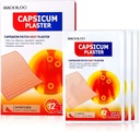 24 ks Capsicum Plaster Capsaicin Patch (7,09 * 4,72 in), Porous Capsicum Heat Plaster