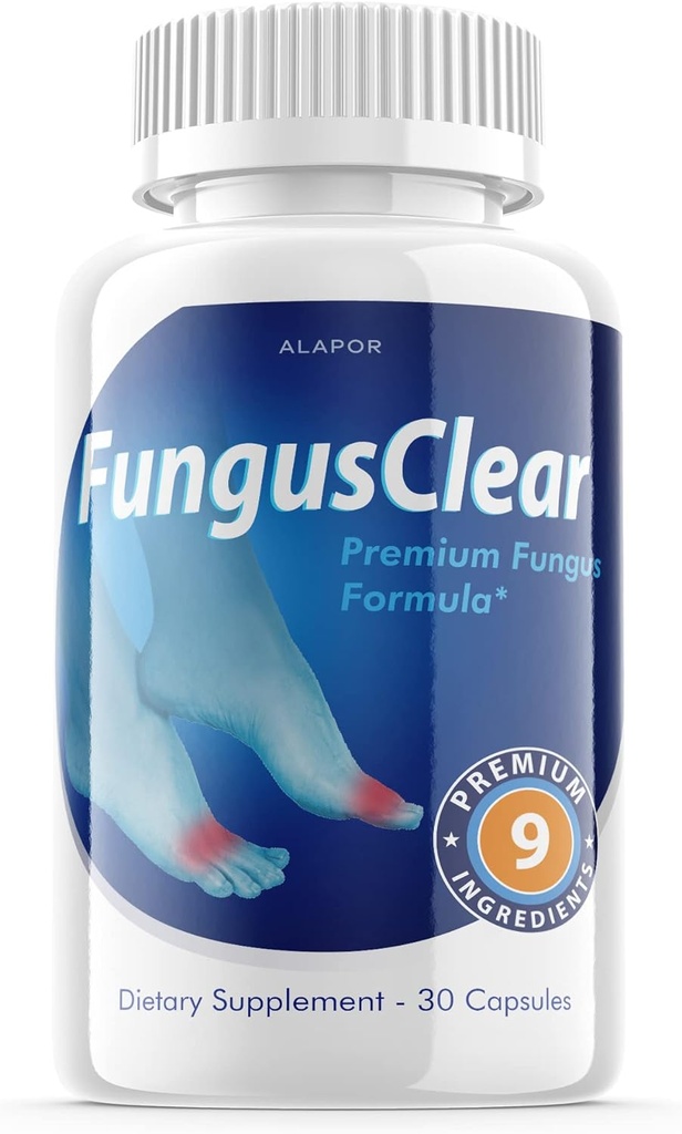 Fungus Clear - Probiotic Pills, Advance Formula Fungusclear Kapsułki, Max, dla 30 Days Supply.