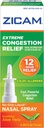 Zicam Extreme Congestion Relief No-Drip lichid Nasal Spray cu soothing Aloe Vera, 0.5 Ounce (Pachet de 2)