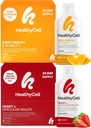 Healthycell Heart & Vascular Health + Joint Health & Mobility Supplements für Männer & Frauen Bundle