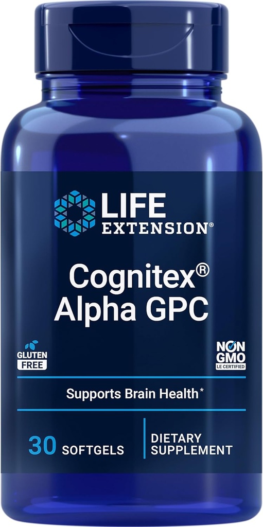 Extensió Cognitex Bàsics, 30 flexions - Fórmula multi-Nutrètica per al suport de Salut Brane, L'objectiu de la memòria, el focus, l'atenció i el rendiment general de Cognitiu - no-GMO, el Guten-Free