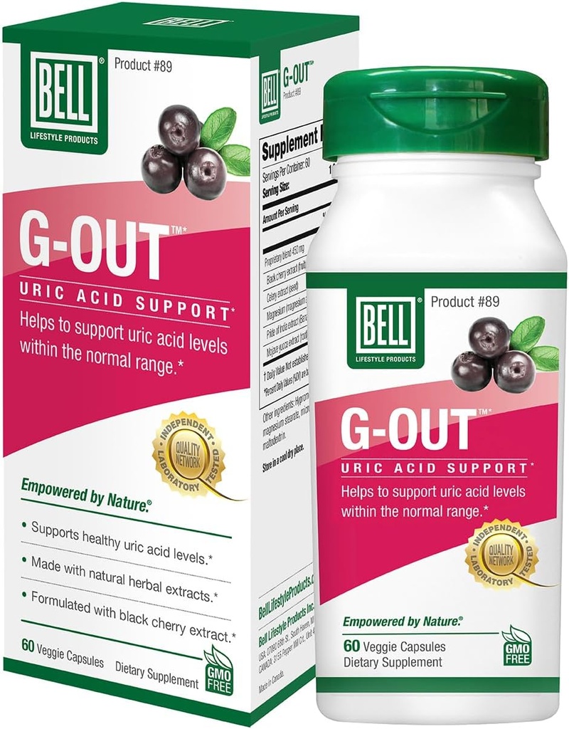 Bell G-Out Acid Uric Cleanse 