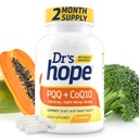 CoQ10 100mg + PQQ Supplement 20mg - Coenzyme Q10 with PQQ to Support Heart & Brain Health - Made in USA Backed by 30+ Years of Trust - GMP Certified & Non-GMO - 2 Month Supply
