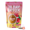 SkinnyBoost 28 Day Detox Nappal Tea -HIBISCUS BERRY (28 Tea Bags) Támogatja Metabolizmus Boost, Detox, Minden természetes, Nem GMO, Vegan, Keto Friendly