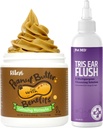 Tier MD Tierversuche Ohr Flush + Riley's Calming Peanut Butter für Hunde