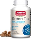 Jarrow Formulas Green Tea Herbal Antioxidant 500 mg, Dietary Supplement, Cardiovascular and Immune Health, 100 Capsules, 100 Day Supply