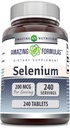 สูตรมหัศจรรย์ Senium 200 Mcg | Tablets Supplement | Not-GMO | Glute-free | ผลิตในสหรัฐอเมริกา (1 แพค | Count)