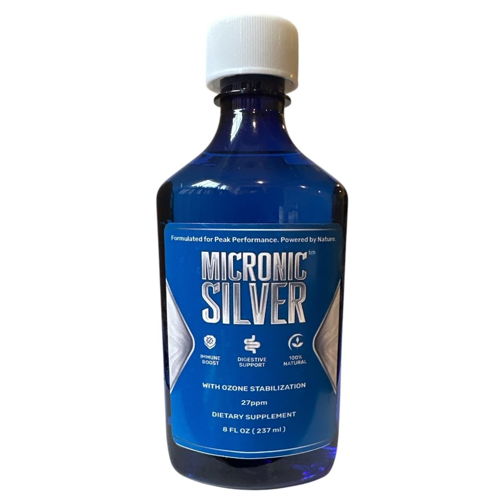 Micronic Silver Dietary Supplement 8oz 27ppm