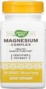 Příroda Way Premium Magnesium Complex Dodatek, 500 mg na servírování, 100 Kapsle