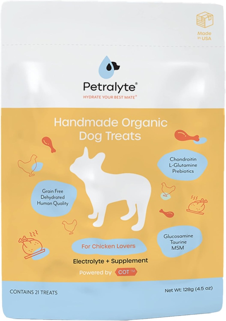 Petralyte Dog Electrolyte and Joint Supplement - 124; Organic & All Natural Dog Vitamins and Supplements - 124; Dog Multivitamin Blend for Inflamisation & Mobilitation Support - Csirke Lovers