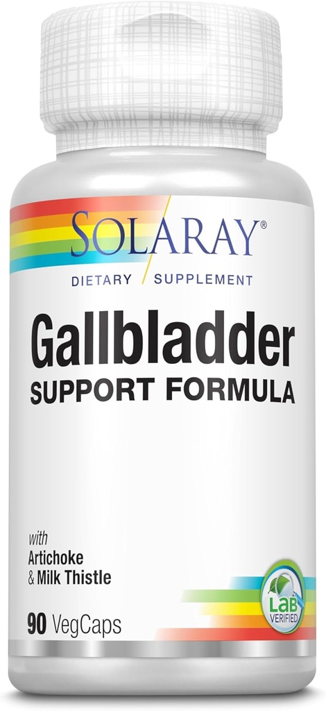 Solaray Gallblader Støtte Formula - 90 Kapsler